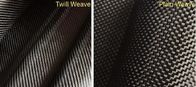 High Strength Carbon Fibre Cloth Fabric Plain Weave For Sports Equipment