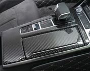 Van de de Koolstofvezel van Audi A6L Binnenlandse Gewijzigde Decoratieve de Stickers UV Glanzend